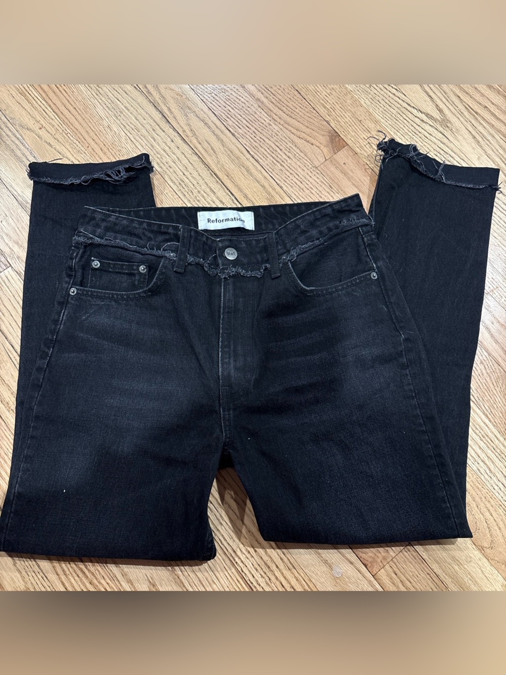 Reformation julia jeans in Euphrates size 28 high waisted